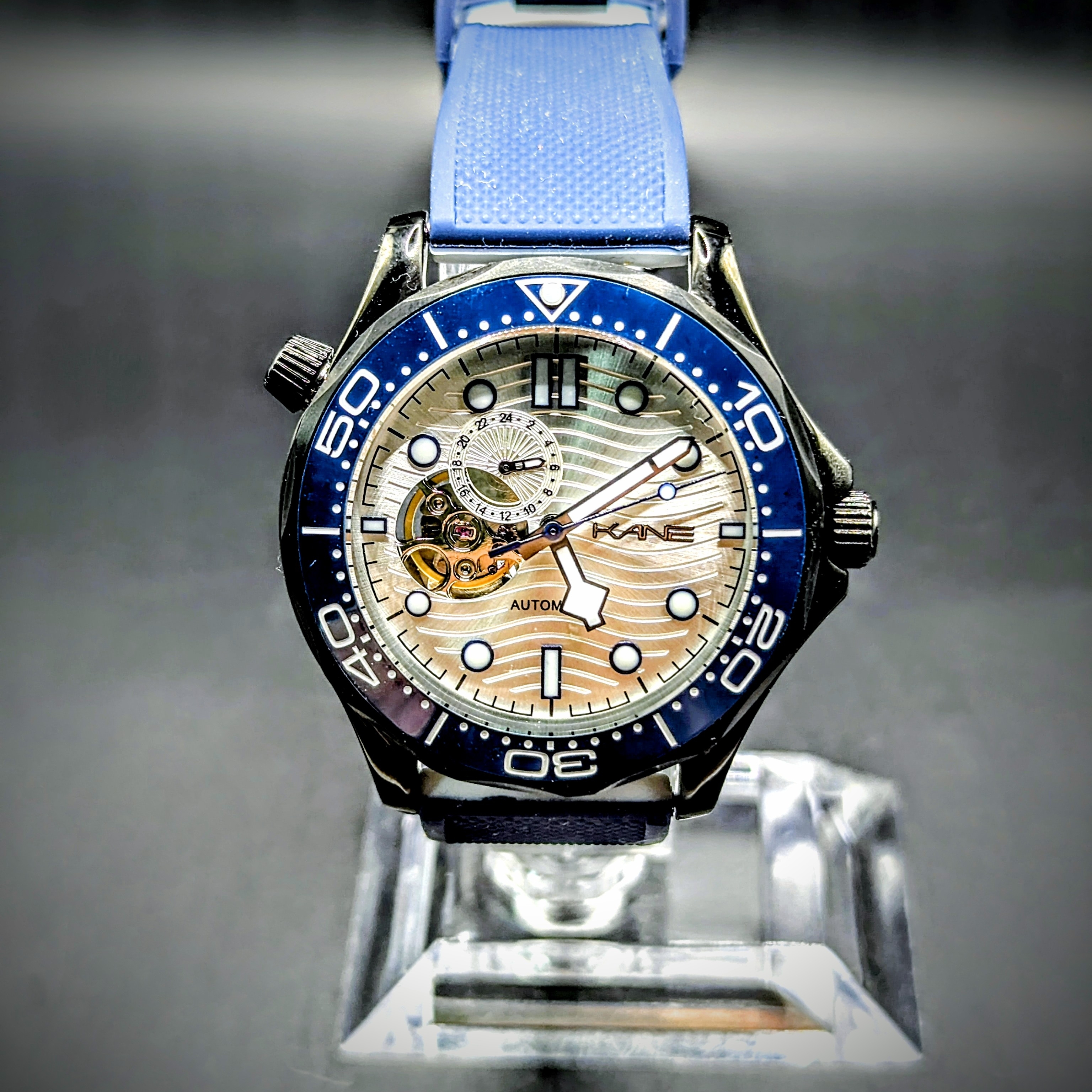 Kane Timepieces Nh39 Seamaster Style Custom Build Seiko Mod